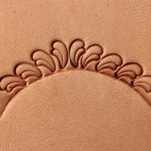 Tools for leather crafts. Stamp #S.steel 01 L and R