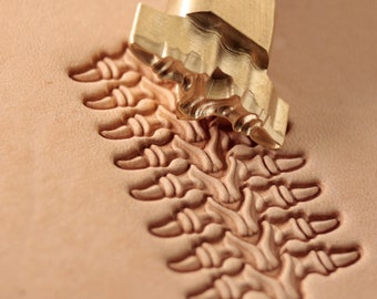 Tools for leather crafts. Stamp #410