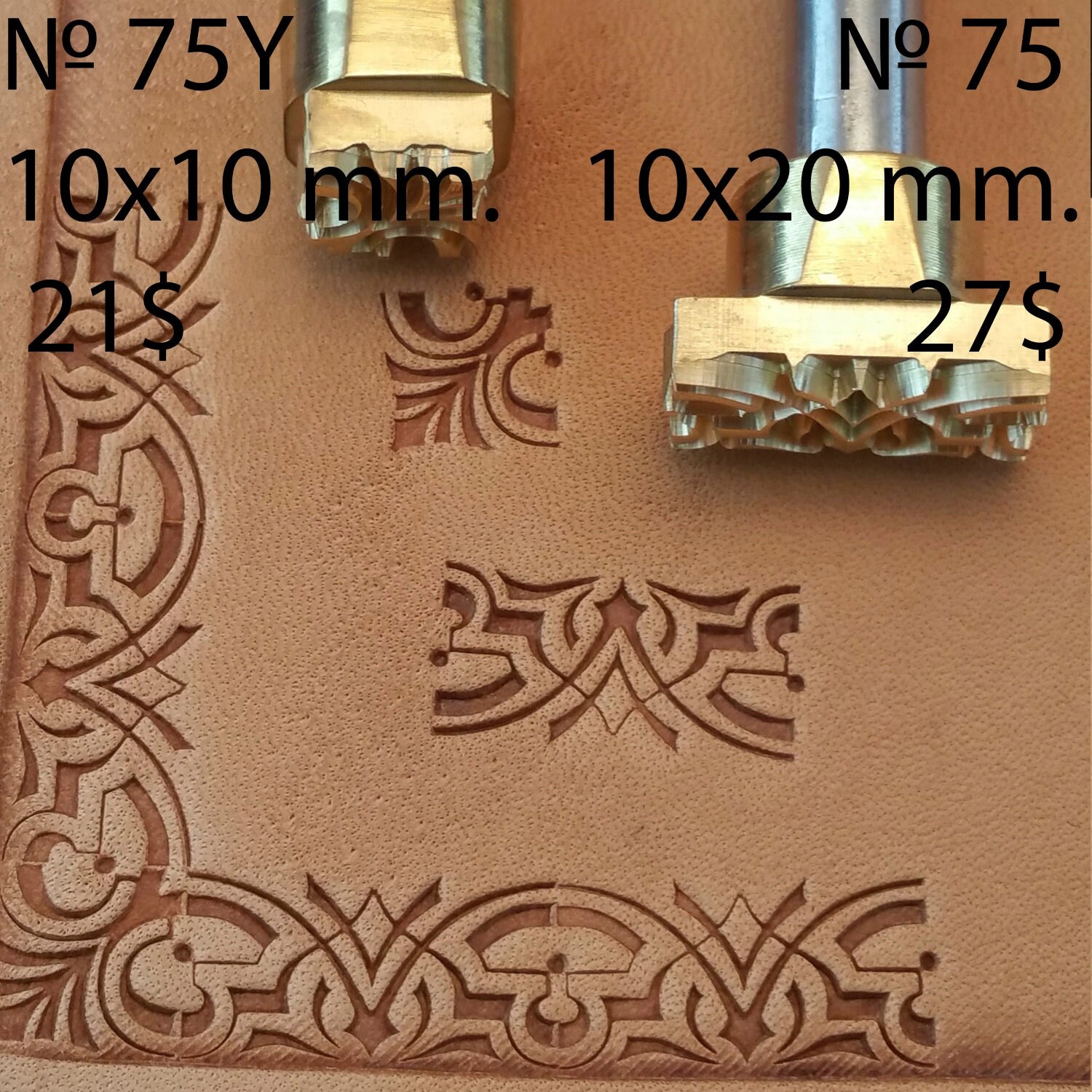 thumbnail image 2 of 20pcs Leather Working Saddle Making Stamps Tools Set For Leathercraft Carving UK | UK 2 of 13