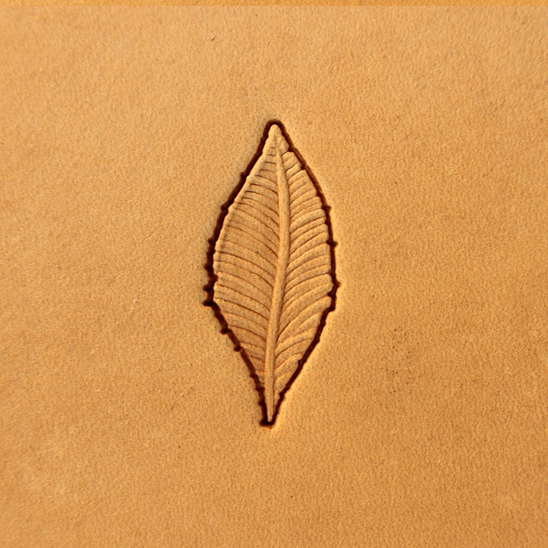 Background feather Stamp #246BB narrow Tools for leather crafts