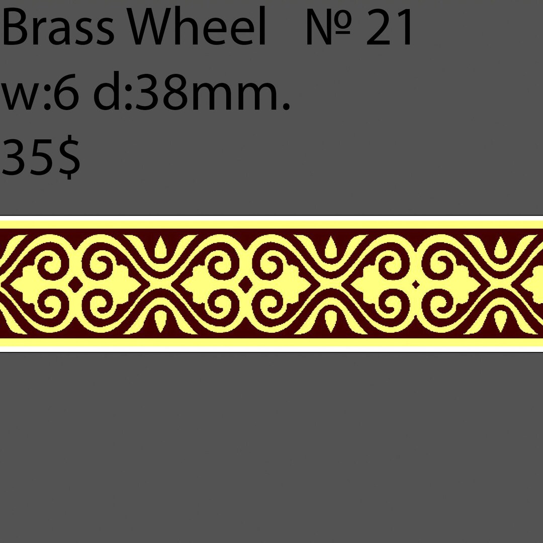 Book Binding Brass Wheel BW21 - Etsy