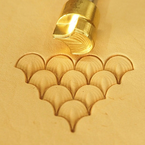Dragon Scale Leather Stamp Etsy UK