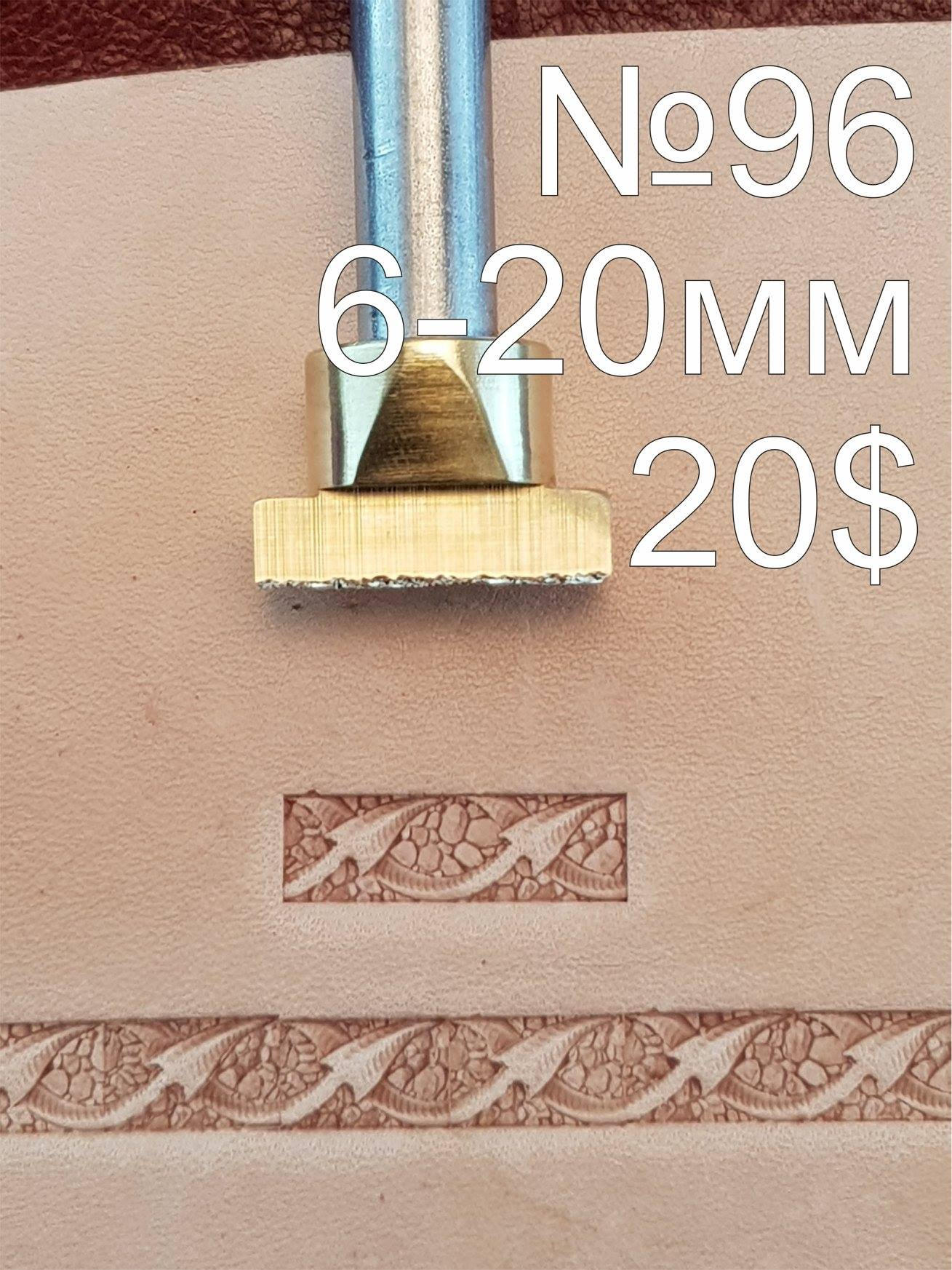 Tools for leather crafts. Stamp 96 Etsy