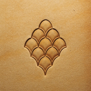 Strumenti per l'artigianato in pelle. Timbro n. 589