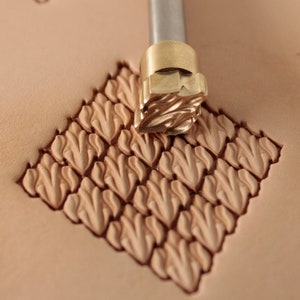 Tools for leather crafts. Stamp #402