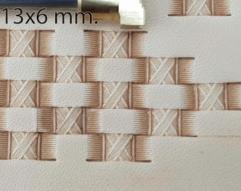 Tools for leather crafts. Stamp #157
