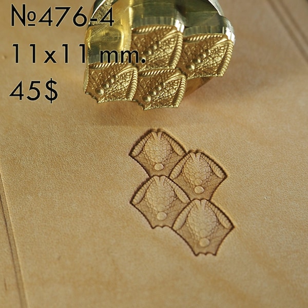 Leather Stamp Tools Dragon Scale Etsy