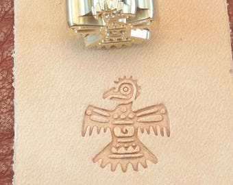 Tools for leather crafts. Stamp #2 in - Indian Series