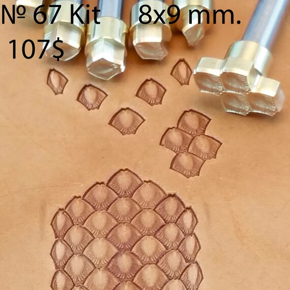 Tools for Leather Crafts. Stamp 67 Kit Etsy