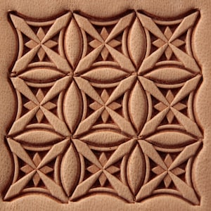 Tools for leather crafts. Stamp #381