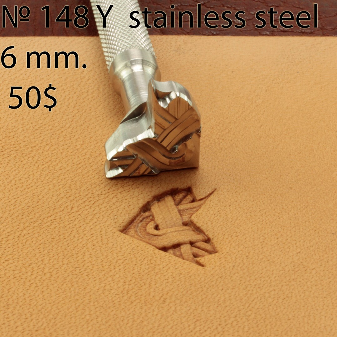 Brass Leather Stamp Tool #148 – For Leather Craft, DIY – Made In Bulgaria