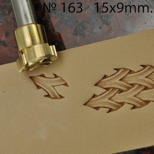 Tools for leather crafts. Stamp #163