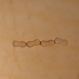 Tools for leather crafts. #Bicycle chain
