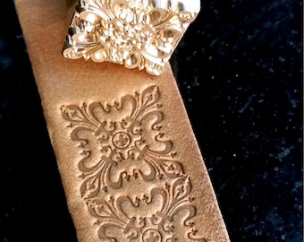 Tools for leather crafts. Stamp #19