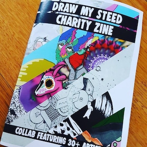Draw My Steed charity collab zine