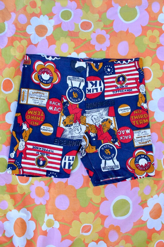1960s Presidential Pop Art Shorts
