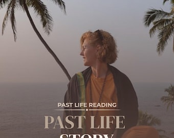 Past Life Story & Past Life Portrait – Who You Were, Soul Lessons, Karmic Clues + Psychic Sketch