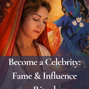 Werde eine Berühmtheit: Fame & Influence Ritual (PDF Lieferung)