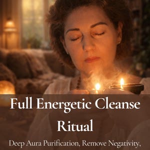 Rituel de nettoyage énergétique complet - Purification de l'aura en profondeur, élimination de la négativité, réinitialisation spirituelle