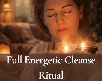 Volledig energetisch reinigingsritueel: diepe aurazuivering, negativiteit verwijderen, spirituele reset