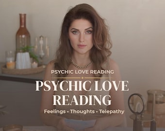 Psychic Liebeslesung - Telepathie Einsichten offenbaren ihre Gefühle und Gedanken