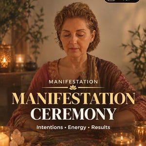 Personalized Manifestation Ceremony - Custom Intention Setting , Psychic Energy Work , Protection Seal