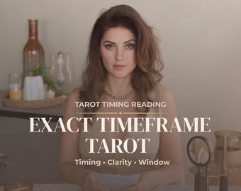 Leitura de Tarot com Previsão de Tempo Exato – Quando Acontecerá (Cronograma Detalhado + Janela Clara)