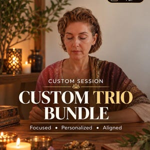 Aangepast trio-pakket: 3 sessies in 1 uitgebreid masterrapport