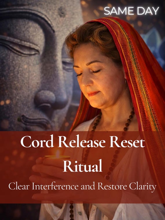 Cord Release Reset Ritual - Clear Interference and Restore Clarity