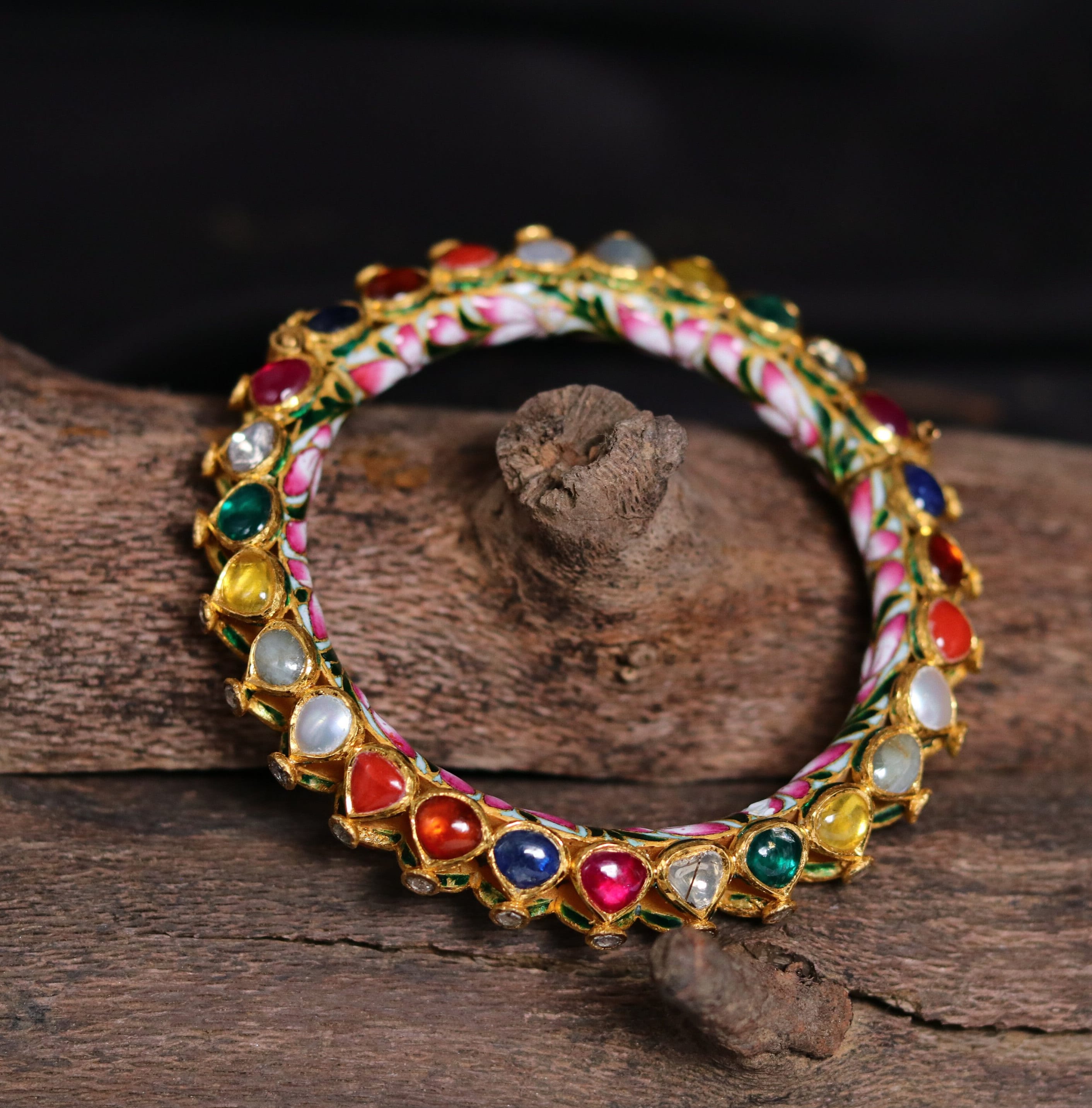 Navaratna 2024 bangles gold
