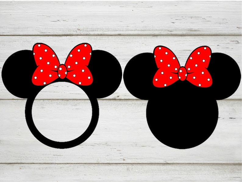 Download Minnie Mouse Monogram SVG | Etsy