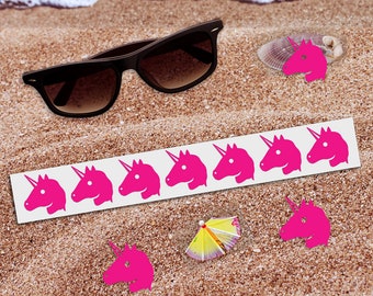 Unicorn Spray Tanning Stickers Perfect for Airbrush Tanning, Spray Tanning, Tanning Beds, Laying Outside Sun Tanning Spray Tan Artists Love