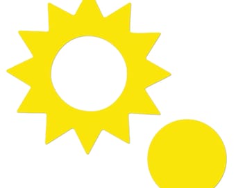 Pegatinas de bronceado en aerosol "Sunshine" de Bunny & Sunburst. Vinilo de alta calidad para cama de bronceado exterior. Pegatinas de bronceado con medidas perfectamente ajustadas.