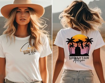 Spray Tan Artisan Artistic Airbrush T-Shirt | Unique Graphic Design Tee | Creative Salon Apparel | Stylish Wear | Unique Spray Tan Gift