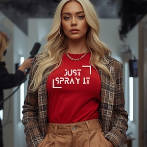Spray Tan Artist, Just Spray It Tee, Comfort Colors Shirt, Spray Tan Artist Gift, Spray Tan Artist, Gift for Spray Tanner