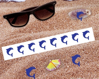 Delfin Spray Tanning Aufkleber Vinyl Sonnenbank Aufkleber Spray Tanning Aufkleber oder Verlegung im Freien Aufkleber Bräunungszubehör Solarium