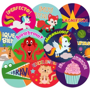 Spanish Reward Stickers Spanish Teacher, Fantastico, Magnifico, Bravo, Muy Bien, Perfecto, Espanol, Bien Trabajo, Parents, Classes, Doctors