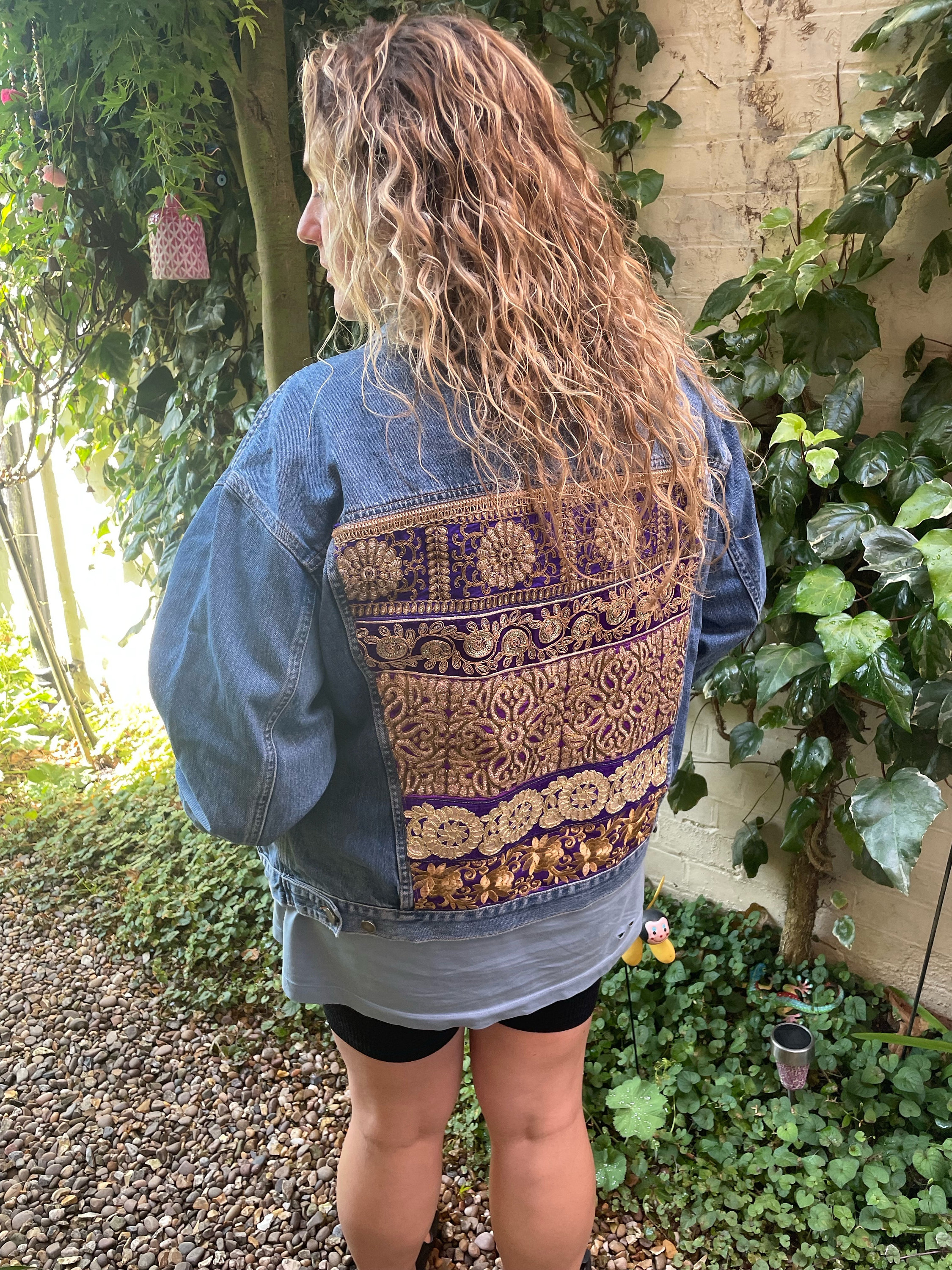 Denim Indian Jacket - Etsy