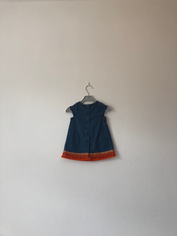 denim pinafore dress kids