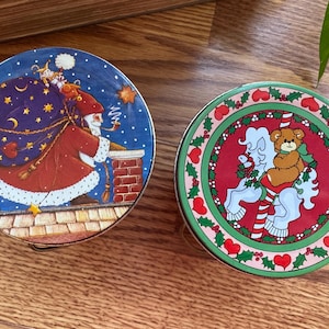 Mary Engelbreit &quot;Believe&quot; and Bears Tiny Tin Pail