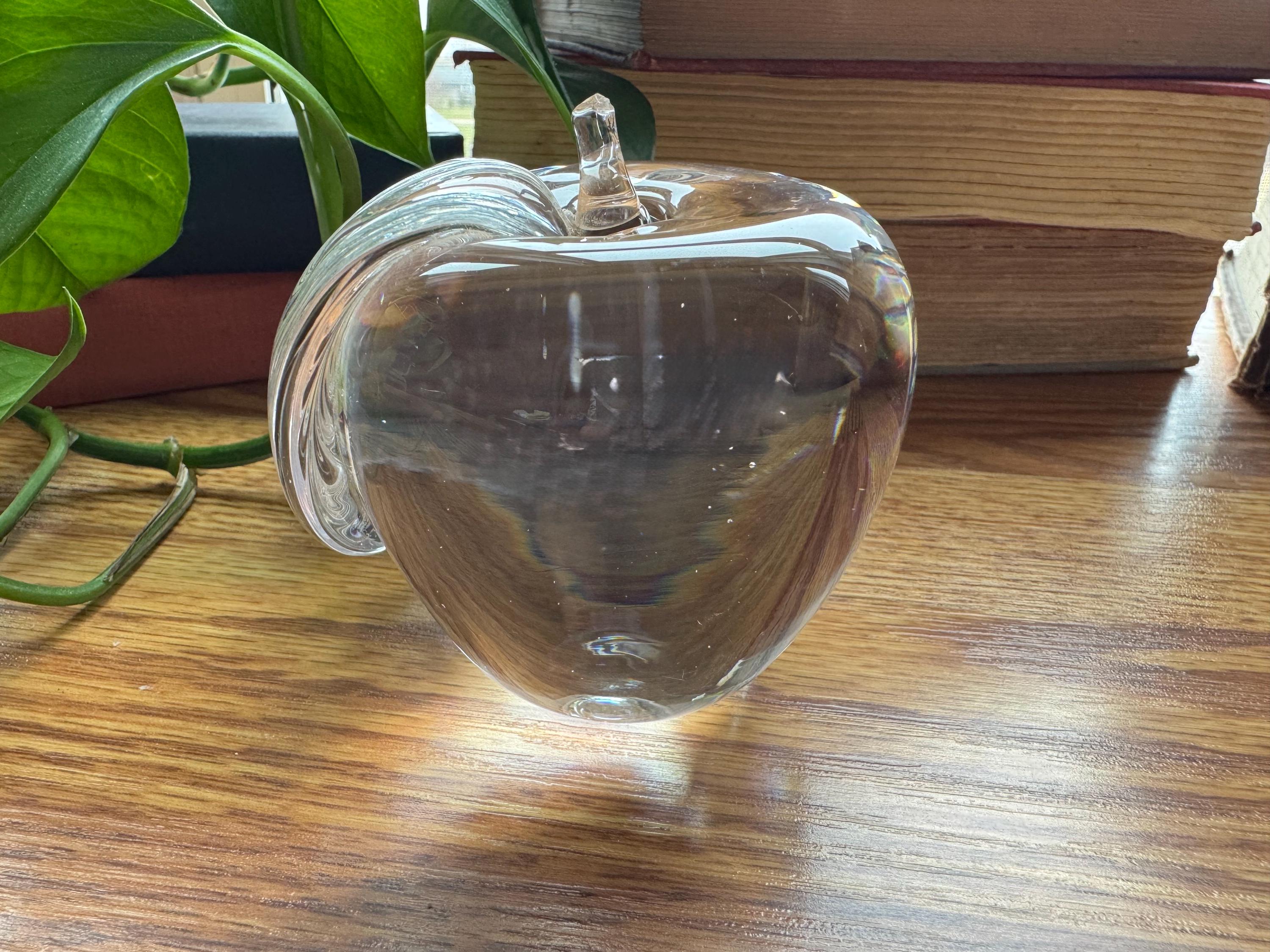 Steuben glass apple - Etsy 日本