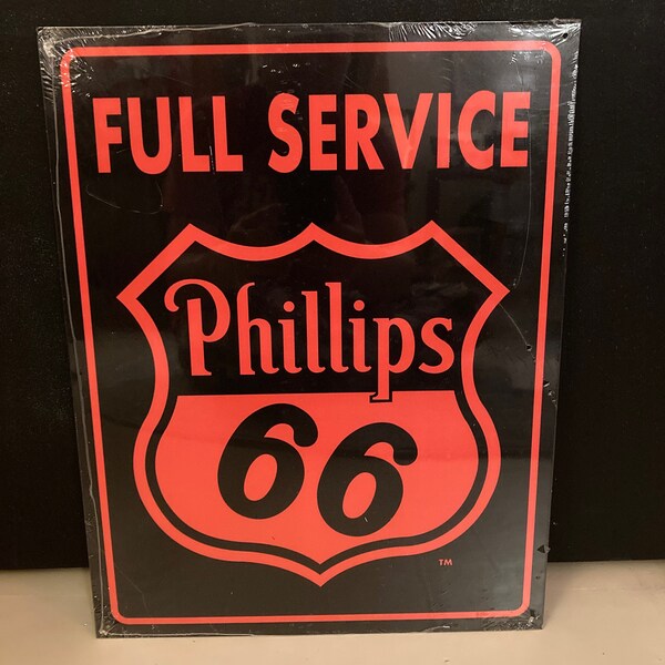 Phillips 66 Vintage Reproduction Metal Sign