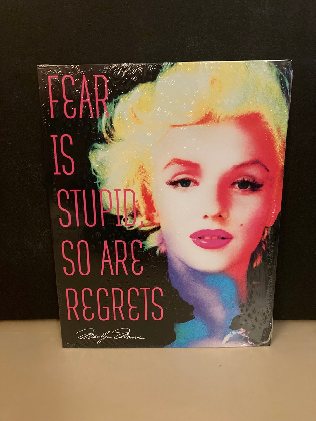 Marilyn Monroe Vintage Reproduction Metal Sign Etsy
