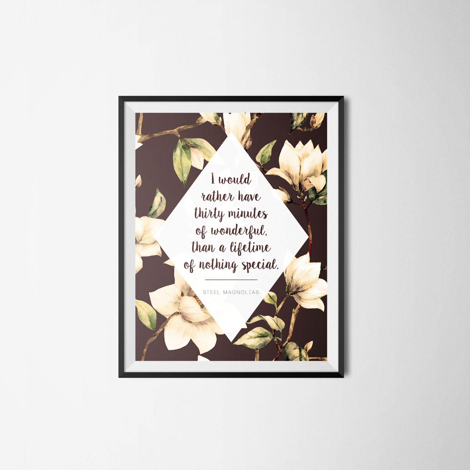 Steel Magnolias 30 Minutes of Wonderful 8x10 Digital Print Etsy