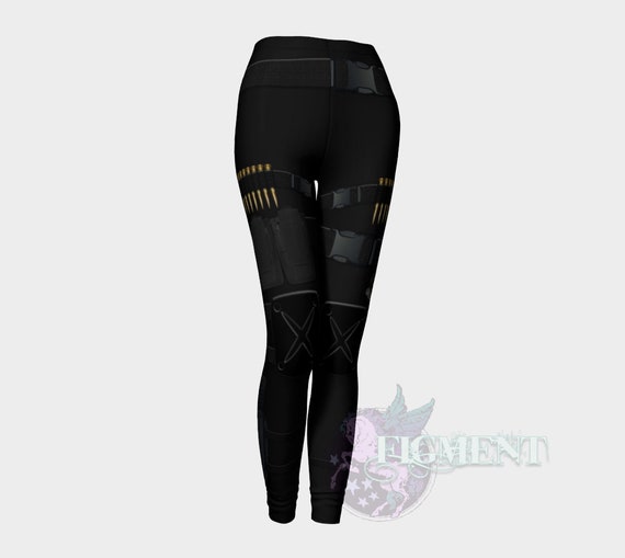 Tactical Yoga Pants for Women Tummy Control Leggings High Waisted