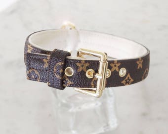 gucci dog collar etsy