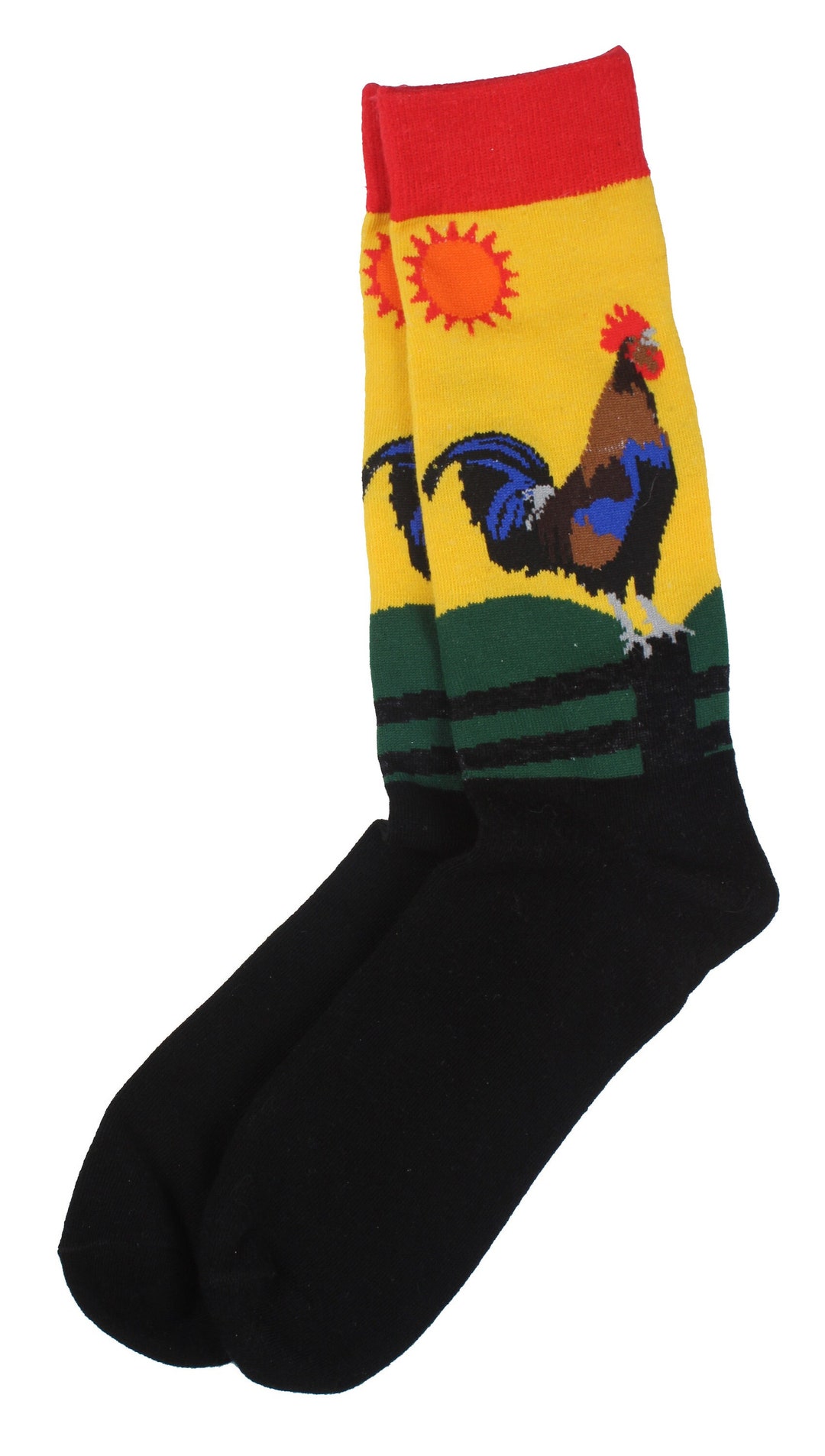 Quality Socks Rooster Cockerel Hen Chicken Themed Mid Calf Socks Choice
