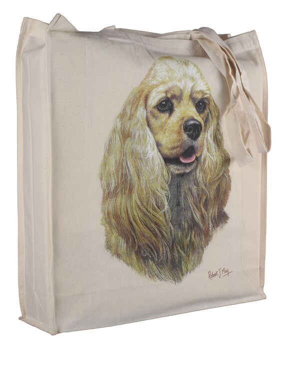 Cocker Spaniel Cotton Tote Bag Cocker Spaniel Cotton Tote Bag
