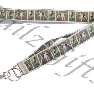 Jack Russell Terrier Breed of Dog Lanyard or Keyring - Perfect Gift