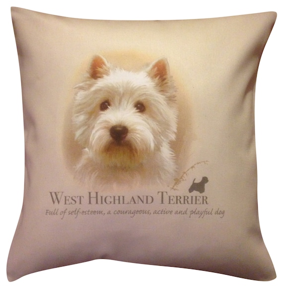 Westie cushion covers cheap